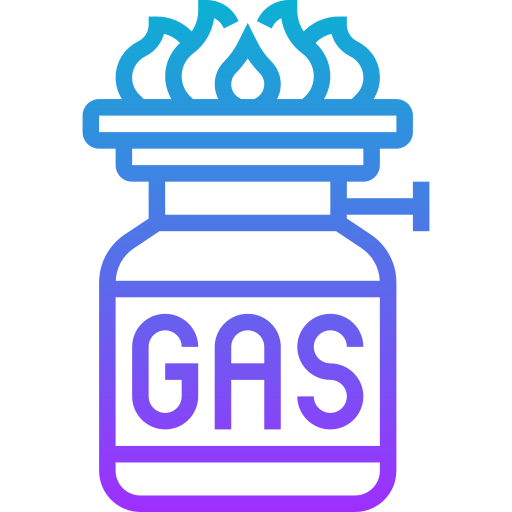 gas de cocina icono gratis