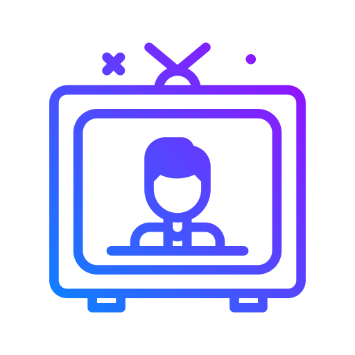 pantalla de televisión icono gratis