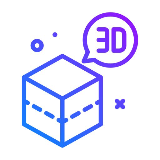 cubo 3d icono gratis