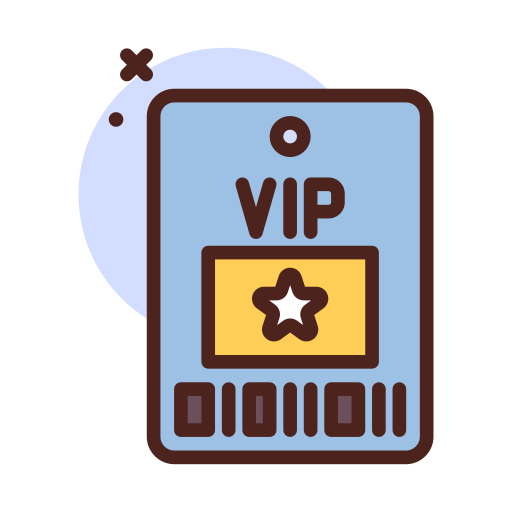 tarjeta vip icono gratis