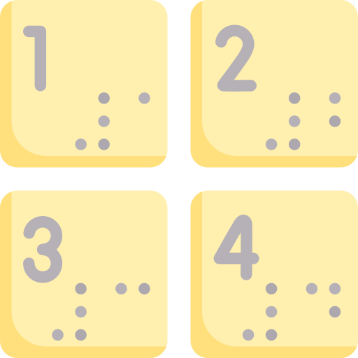 Braille free icon