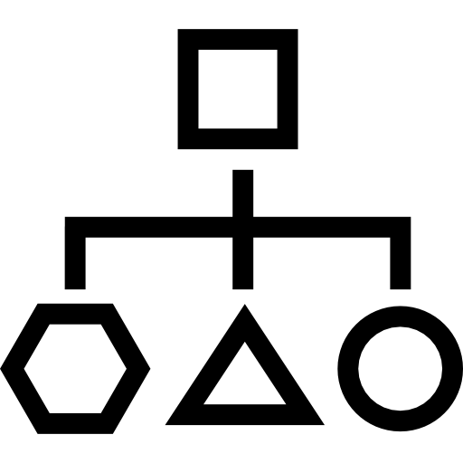 gráfico de forma geométrica icono gratis