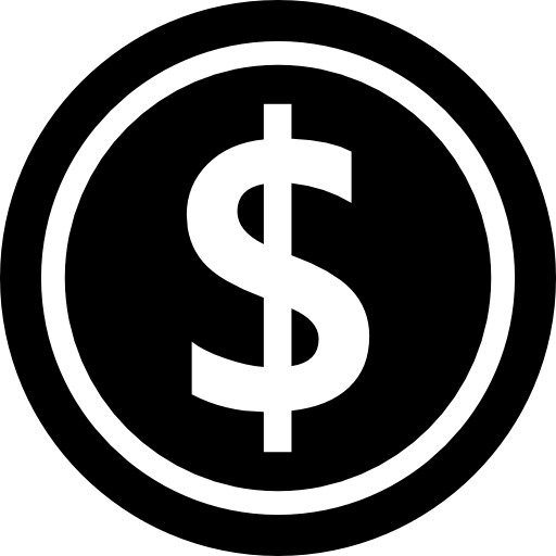 Монета доллар бесплатно иконка