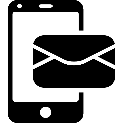 Wiadomości E-mail Przez Telefon Komórkowy Darmowe ikony