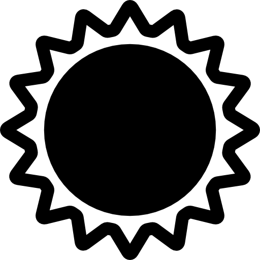 Annular eclipse icon