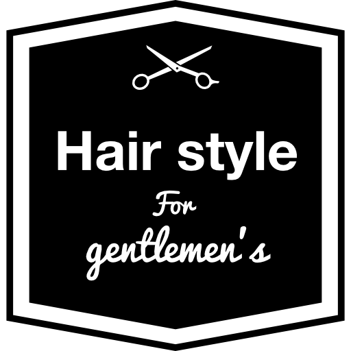 coiffure pour messieurs Icône gratuit