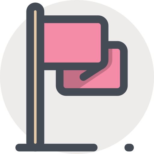 Flag free icon