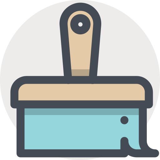 cepillo de pintura icono gratis
