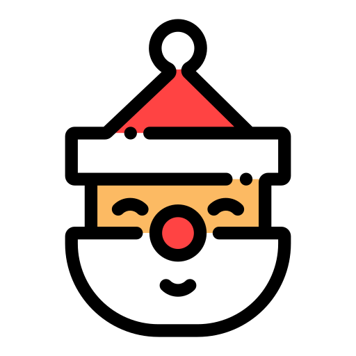 papá noel icono gratis