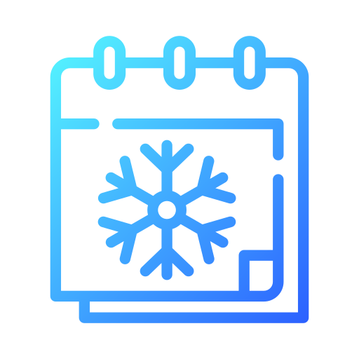 temporada de invierno icono gratis