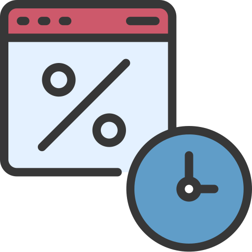 tempo de venda grátis ícone