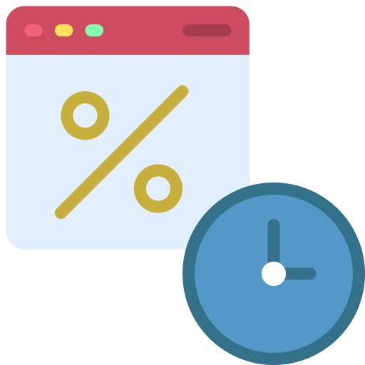 tempo de venda grátis ícone