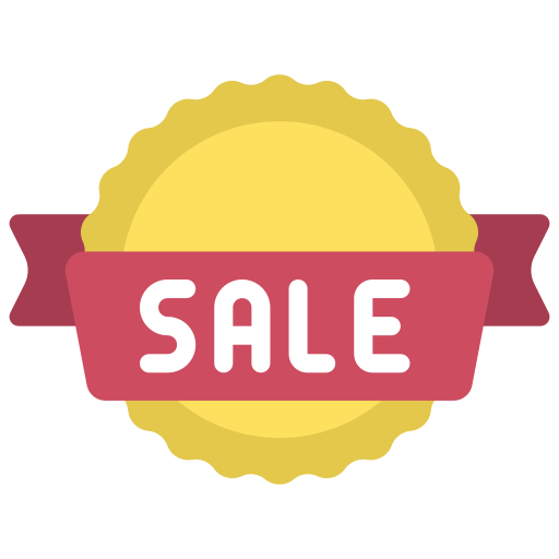 Sale sign - free icon