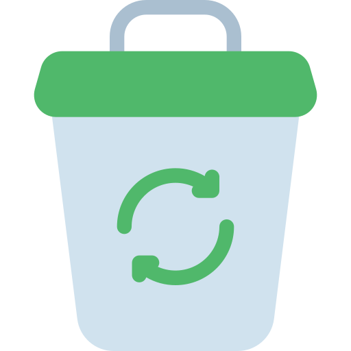 Recycle bin - free icon