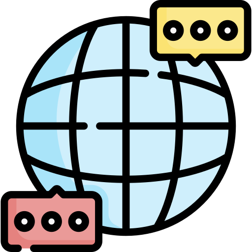 comunicacion global icono gratis