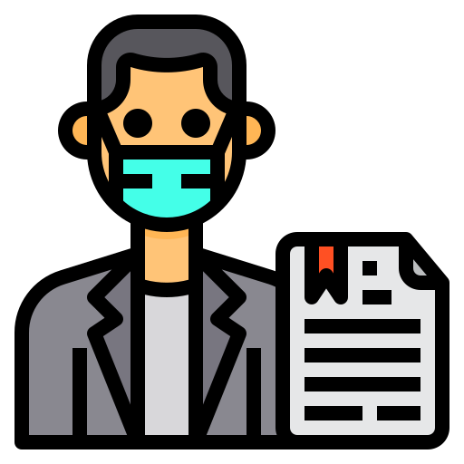 News anchor free icon