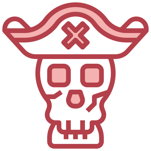 sombrero pirata icono gratis