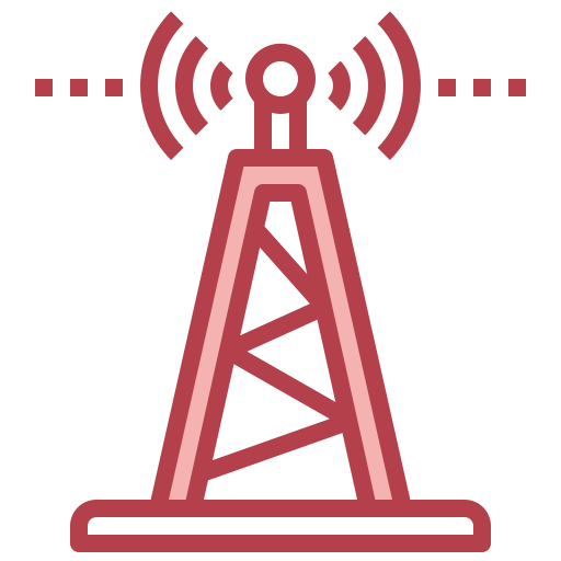 antena de radio icono gratis