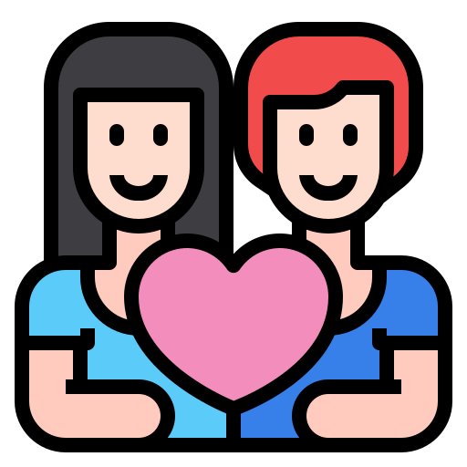 Relationship - Free love and romance icons