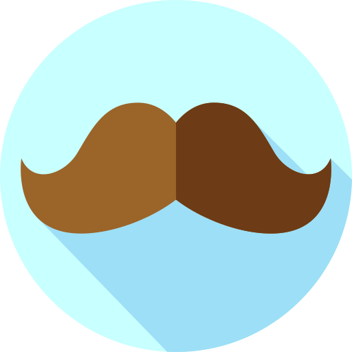 bigote icono gratis