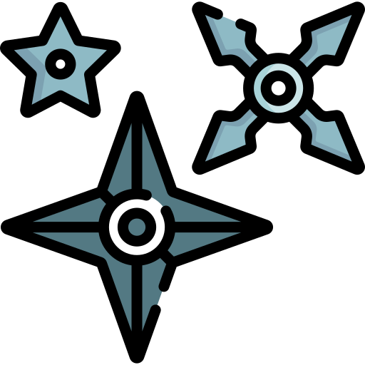 Shuriken Special Lineal Color Icon