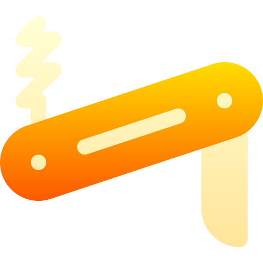 couteau de poche Icône gratuit