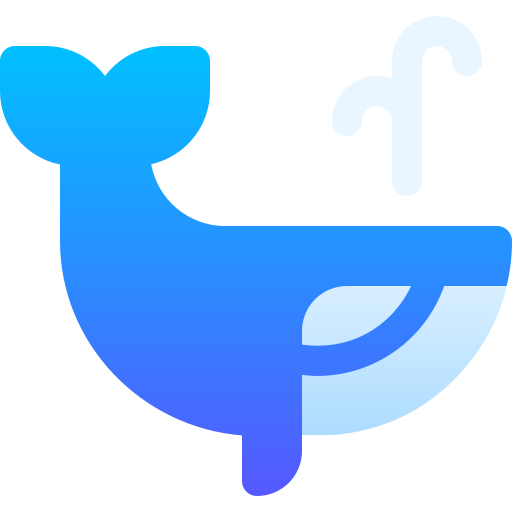 Whale free icon Whale free icon