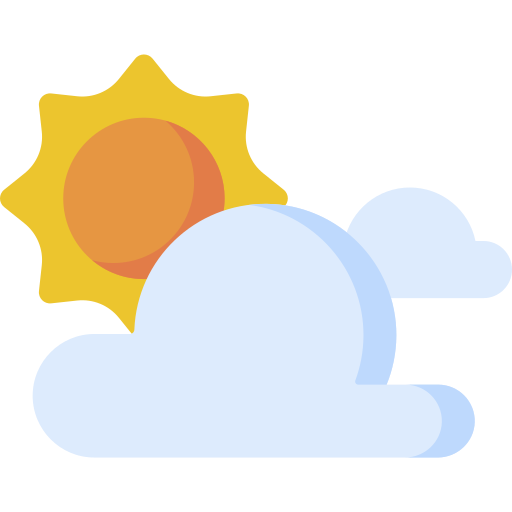 Cloudy Special Flat icon