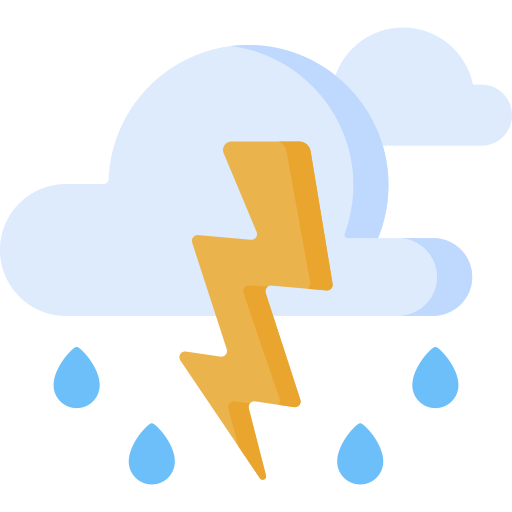 Heavy rain - Free weather icons