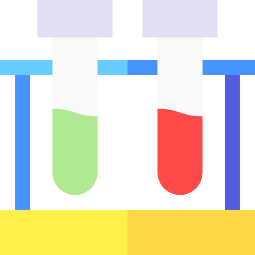 Test tube Basic Straight Flat icon