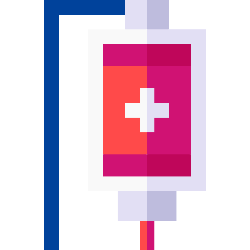 Blood bag Basic Straight Flat icon