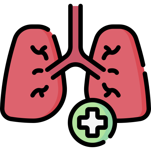 Pulmonology Special Lineal color icon