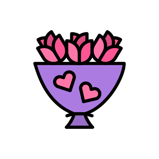 Bouquet free icon