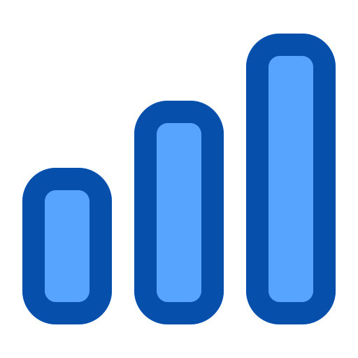 gráfico de barras grátis ícone gráfico de barras grátis ícone