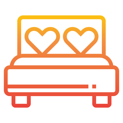 cama matrimonial icono gratis