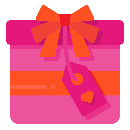 caja de regalo icono gratis