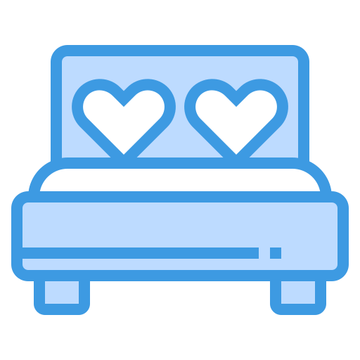 cama matrimonial icono gratis