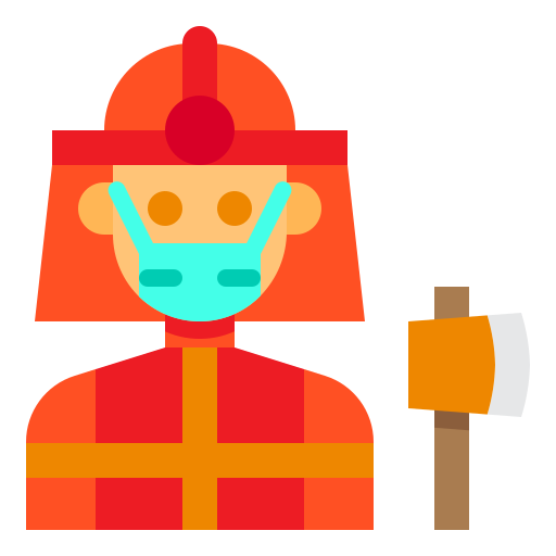 Fireman Itim2101 Flat Icon