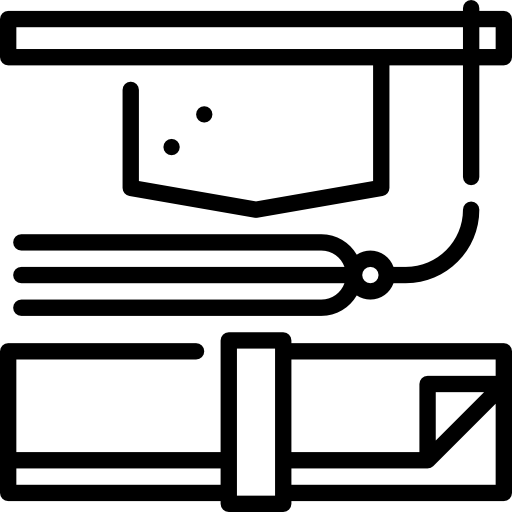 graduación icono gratis