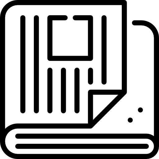 periódico icono gratis