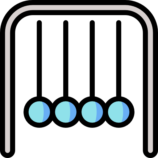 Newton cradle free icon Newton cradle free icon