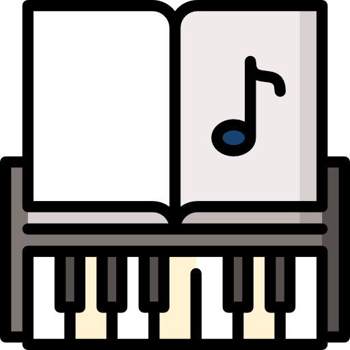 piano icono gratis