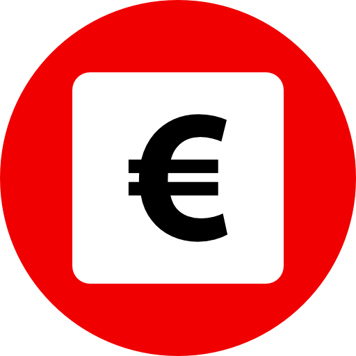 euro icono gratis