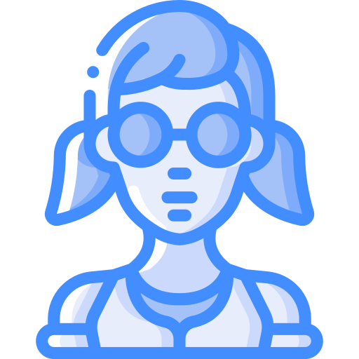 Nerd Basic Miscellany Blue icon