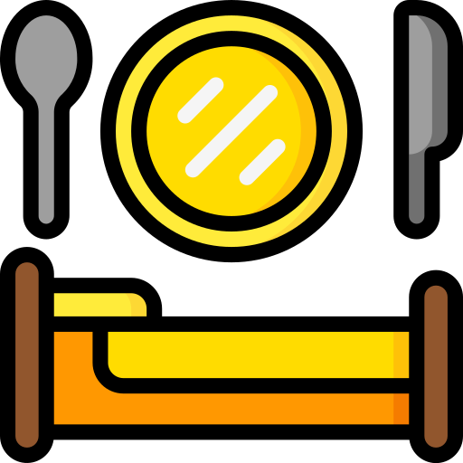 Bed And Breakfast - Free Time And Date Icons