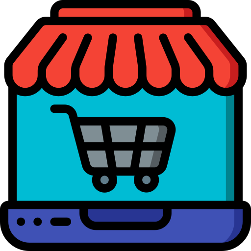 tienda online icono gratis