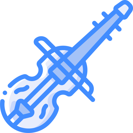 violín icono gratis