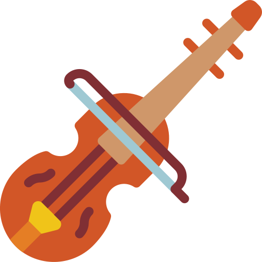 violín icono gratis