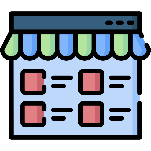 tienda online icono gratis