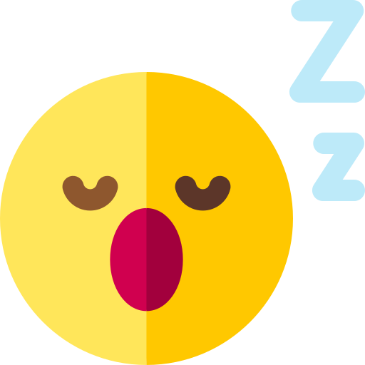 dormido icono gratis